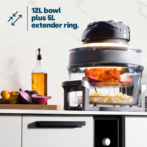 17L Halogen Oven - Grey